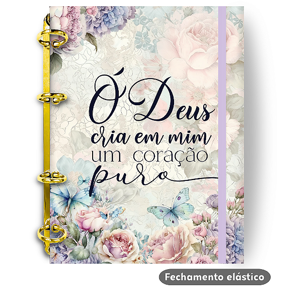 Fichário - Planner DEVOCIONAL (Coração Puro)