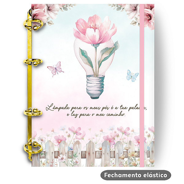 Fichário - Planner DEVOCIONAL (Lâmpada)