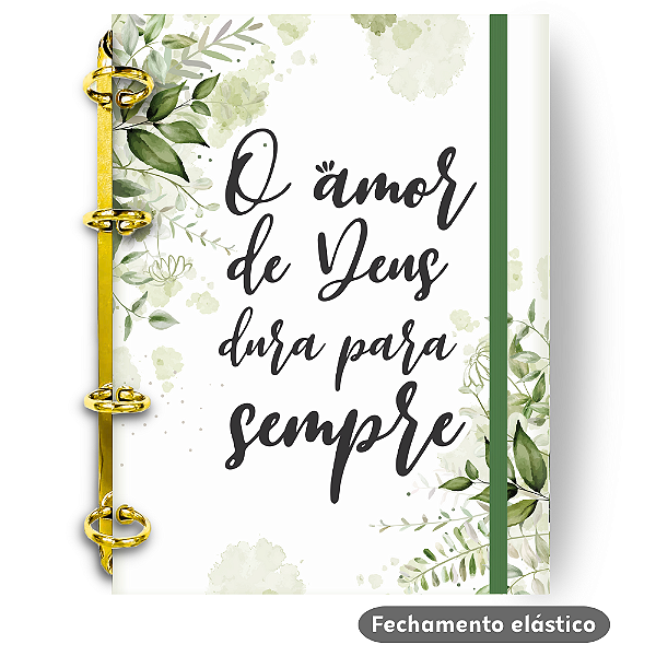 Fichário - Planner DEVOCIONAL (O Amor de Deus)