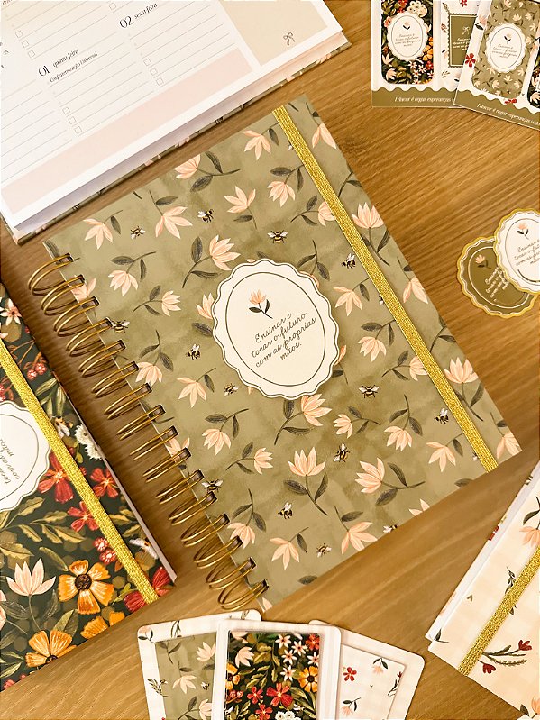 Planner Professora 2026 - Verde