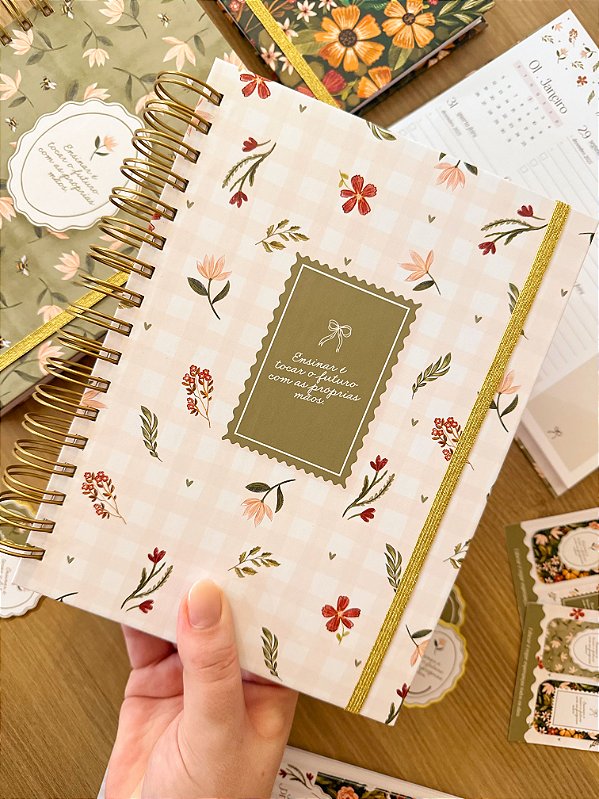 Planner Professora 2026 - Clean