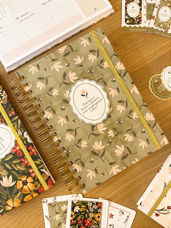 Caderno de Planejamento Professora - Verde