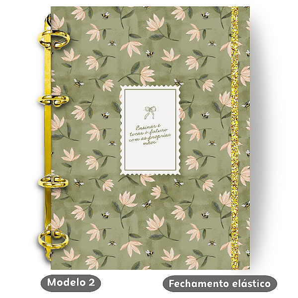 Fichário - Planner PROFESSORA Verde 2