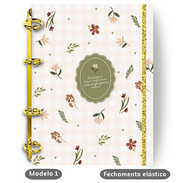 Fichário - Planner PROFESSORA Clean 1