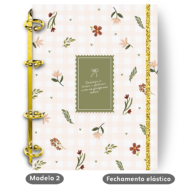 Fichário - Planner PROFESSORA Clean 2