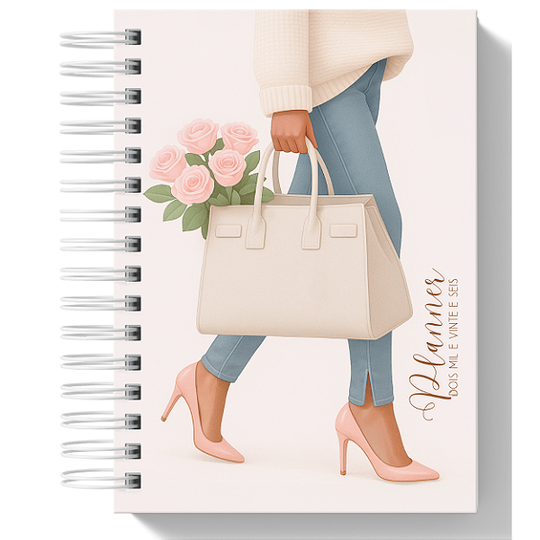 Planner Anual - Bolsa Flores 2