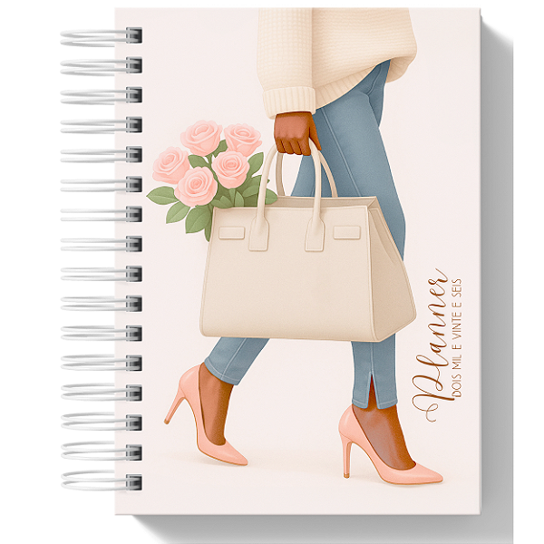 Planner Anual - Bolsa Flores 3