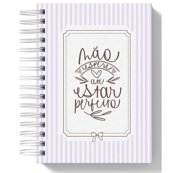 Planner Anual - Não Espere