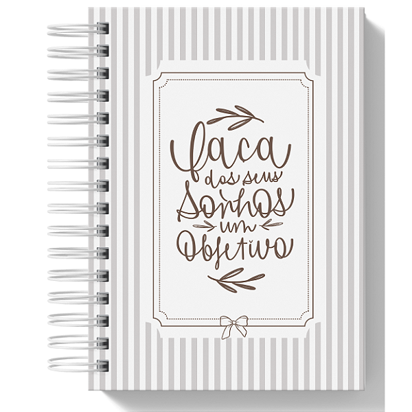 Planner Anual - Faça dos Seus Sonhos um Objetivo