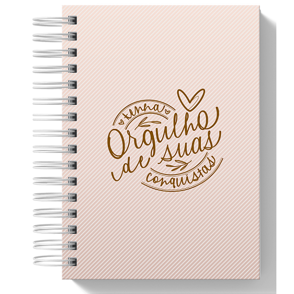 Planner Anual - Tenha Orgulho das Suas Conquistas