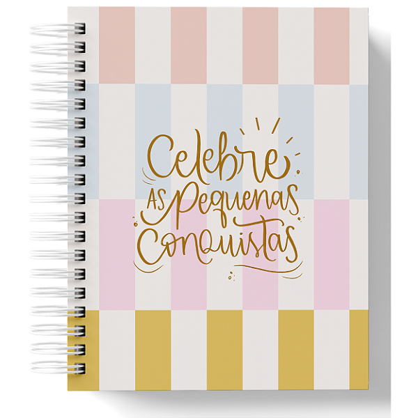 Planner Anual - Celebre as Pequenas Conquistas