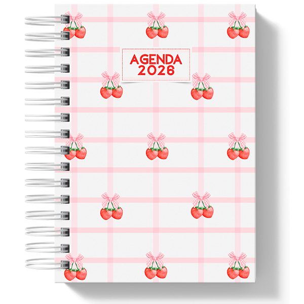 Agenda Datada 2026 - Cherry Xadrez