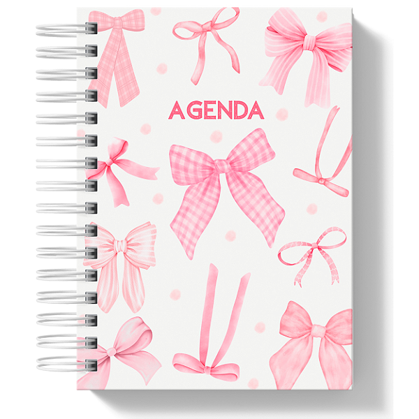 Agenda Datada 2026 - Laços