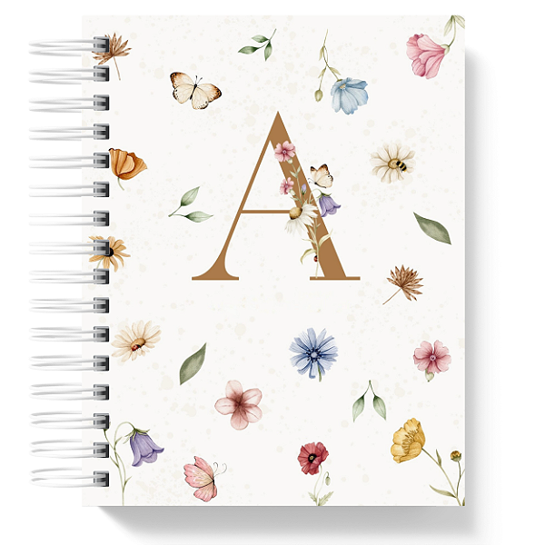 Agenda Datada 2026 - Floral