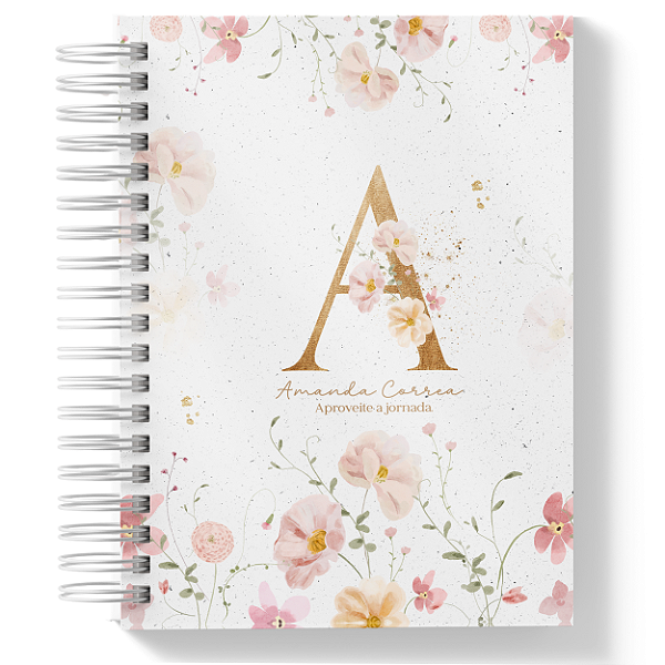 Agenda Datada 2026 - Floral 3