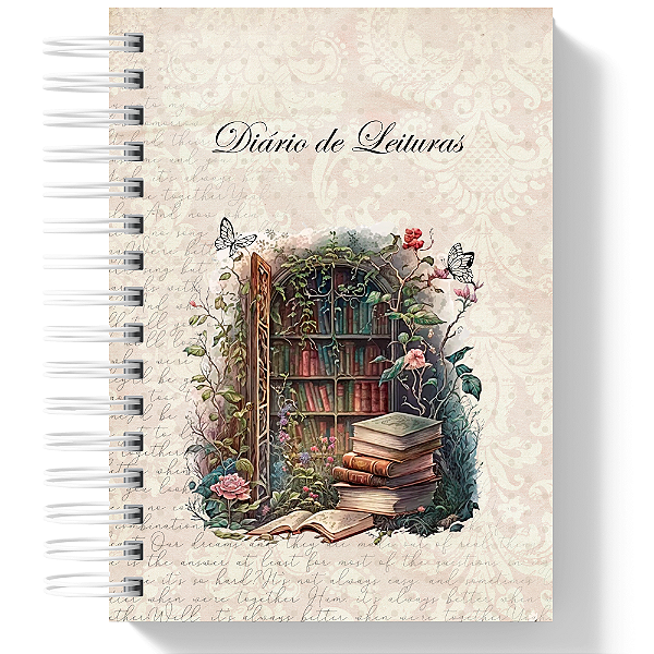 Diário de Leitura Vintage - Estante
