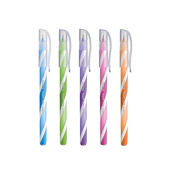 Caneta Esferográfica Wave MINI 1.0mm TRIS BAZZE
