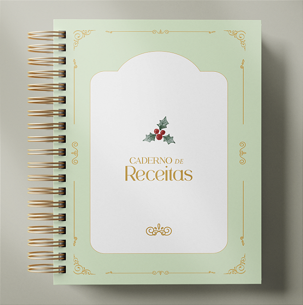 Caderno de Receitas - Natal Verde Clarinho