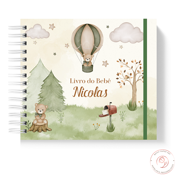 Livro do Bebê - Floresta Balão