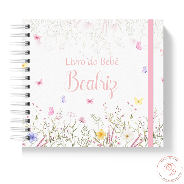 Livro do Bebê - Jardim Delicado