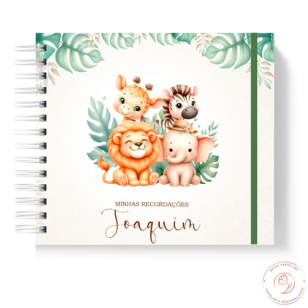 Livro do Bebê - Safari Fofo