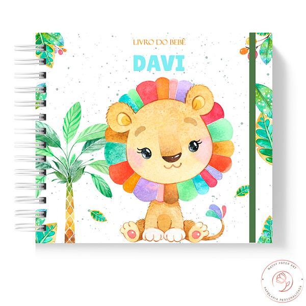 Livro do Bebê - Leãozinho Colors