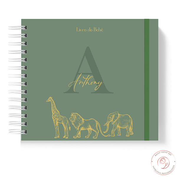 Livro do Bebê - Safari Clean