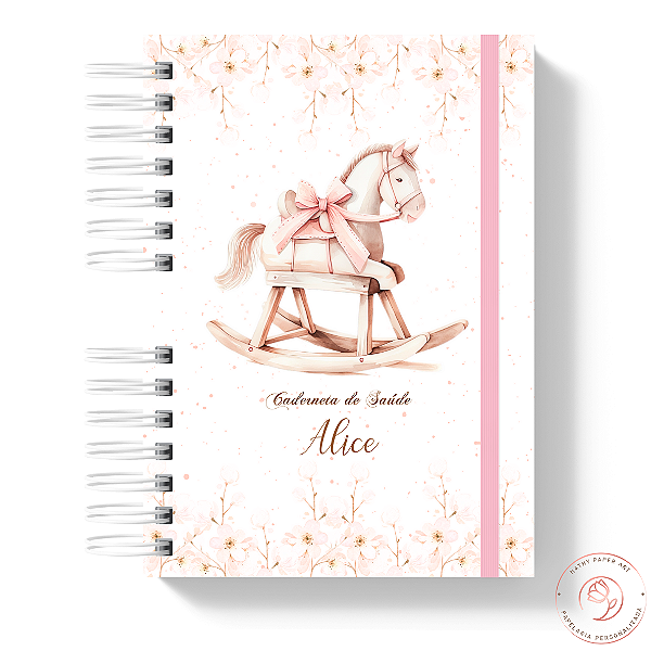 Caderneta de Saúde - Cavalinho Menina