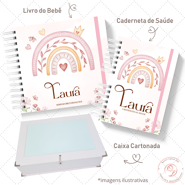 Kit I Primeiros Sonhos - Arco Íris Fofo