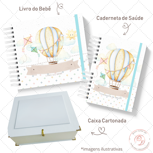 Kit I Primeiros Sonhos - Balão Menino