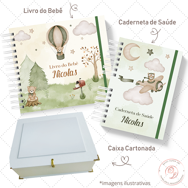 Kit I Primeiros Sonhos - Floresta Balão