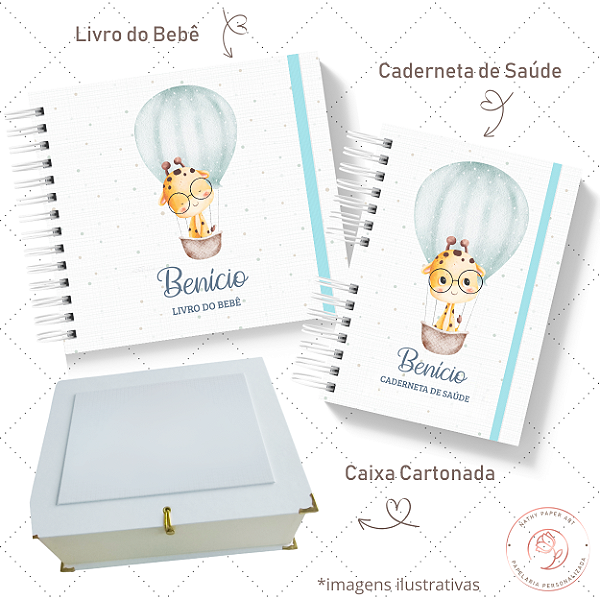 Kit I Primeiros Sonhos - Girafinha Balão