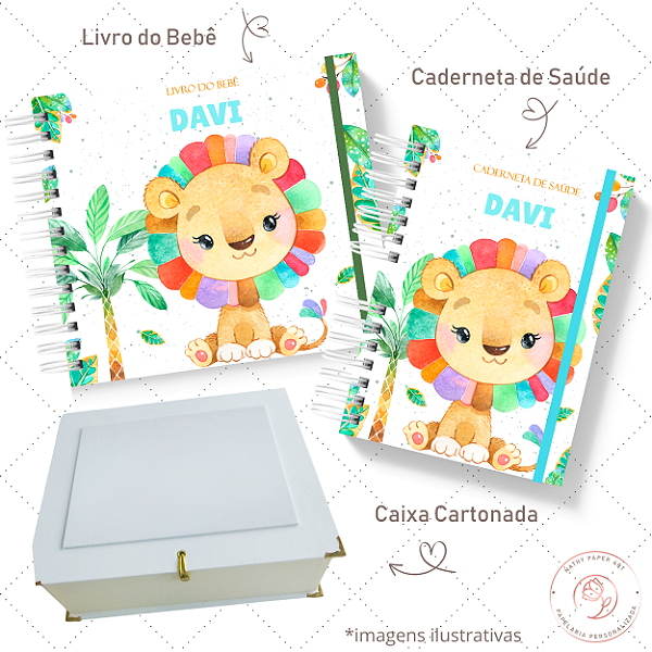 Kit I Primeiros Sonhos - Leãozinho Colors