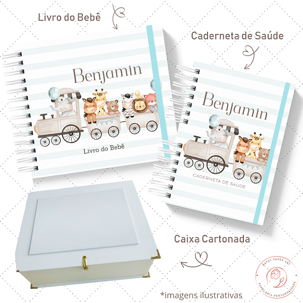 Kit I Primeiros Sonhos - Safari Azul