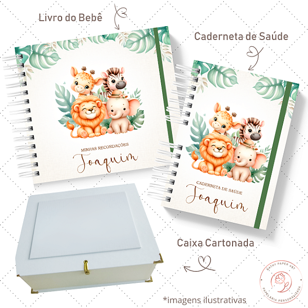 Kit I Primeiros Sonhos - Safari Fofo