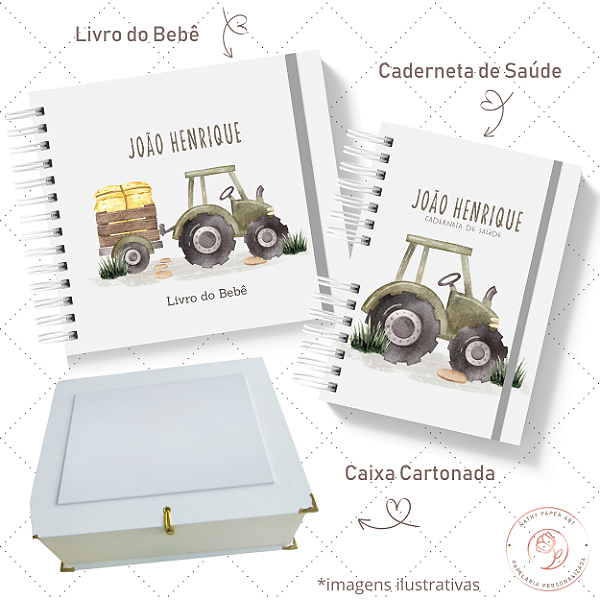 Kit I Primeiros Sonhos - Trator