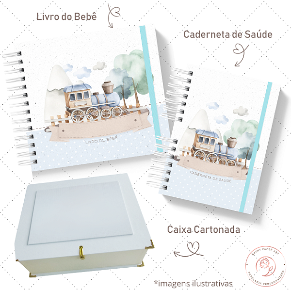 Kit I Primeiros Sonhos - Trenzinho