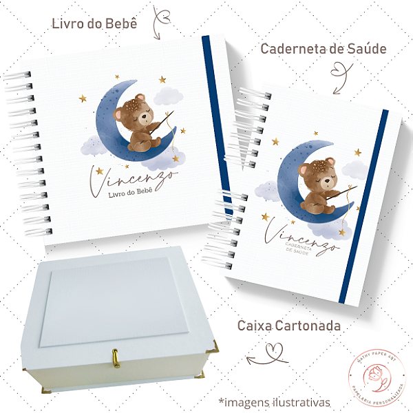 Kit I Primeiros Sonhos - Ursinho Lua