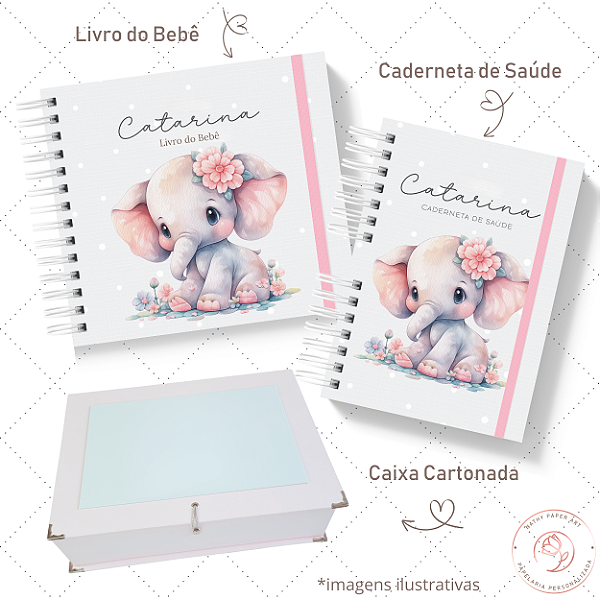 Kit I Primeiros Sonhos - Elefantinha