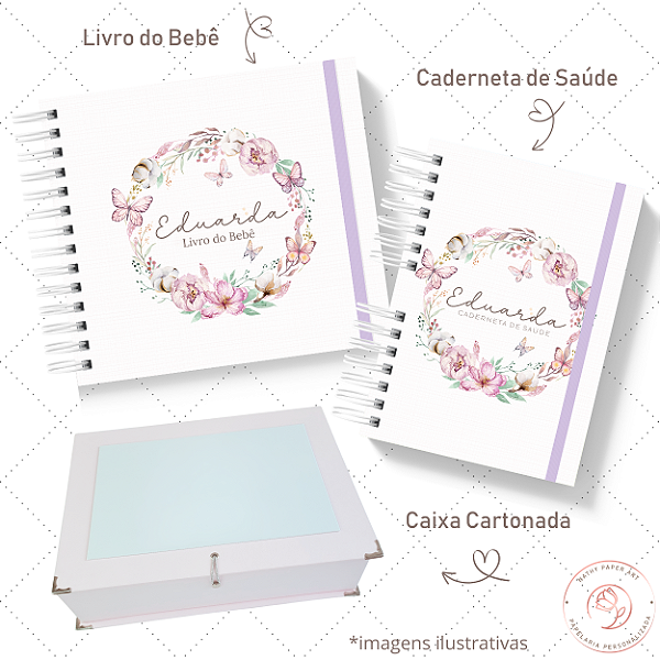 Kit I Primeiros Sonhos - Jardim de Borboletas