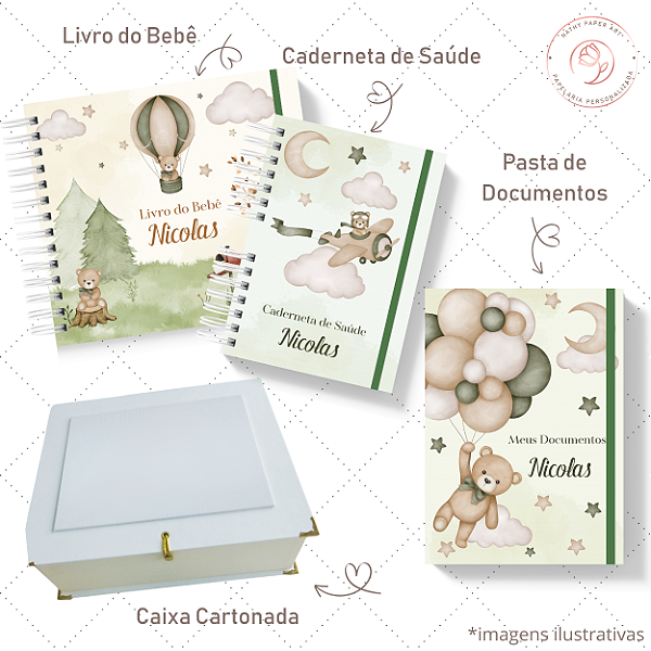 Kit II Doce Espera - Floresta Balão