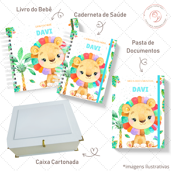 Kit II Doce Espera - Leãozinho Colors