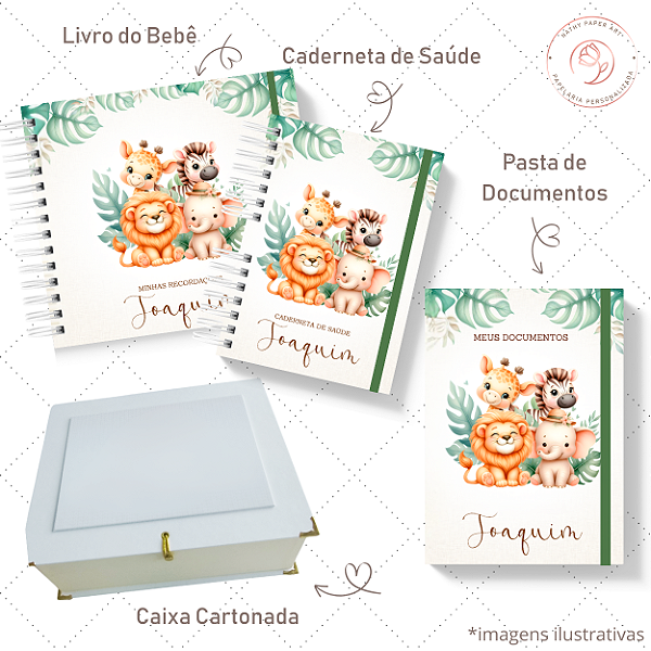 Kit II Doce Espera - Safari Fofo