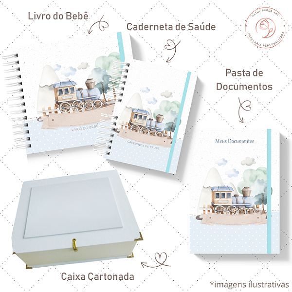 Kit II Doce Espera - Trenzinho