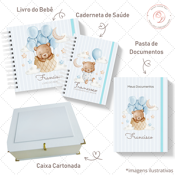 Kit II Doce Espera - Ursinho Balões