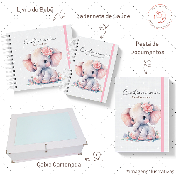 Kit II Doce Espera - Elefantinha