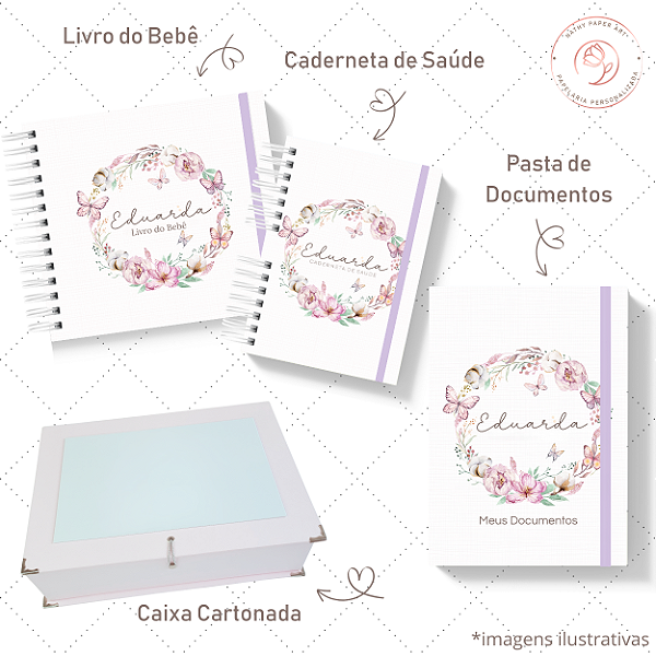 Kit II Doce Espera - Jardim de Borboletas