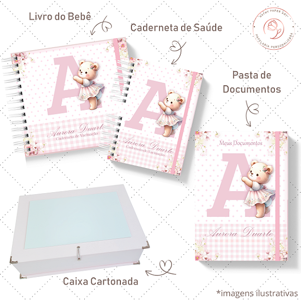 Kit II Doce Espera - Ursinha Inicial