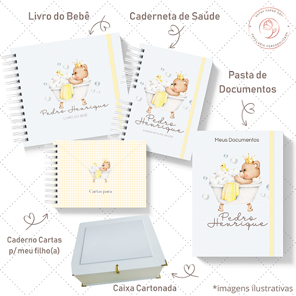 Kit III Memórias - Banho de Espuma