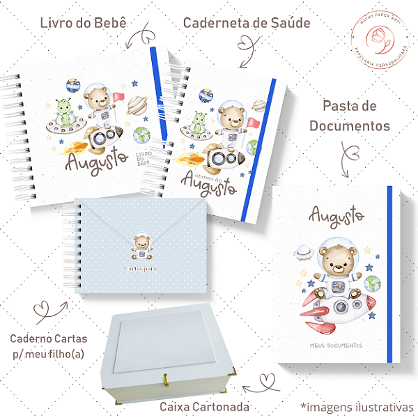 Kit III Memórias - Foguete